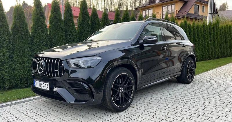 małopolskie Mercedes-Benz GLE cena 296800 przebieg: 37000, rok produkcji 2022 z Leśnica